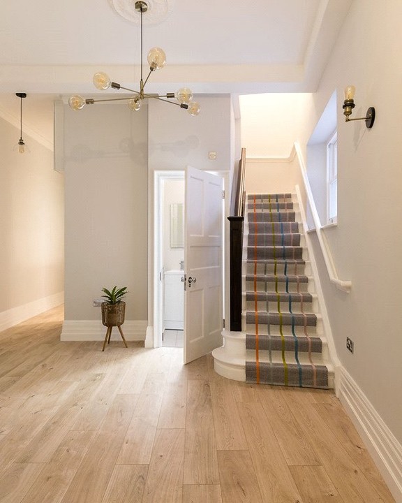 Mansion flat entrance hall